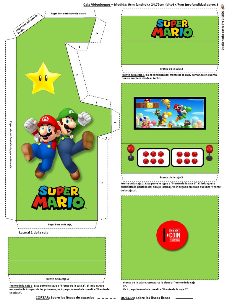 MAQUINA VIDEOJUEGOS MARIO BROS .PDF Versión 1 | PDF