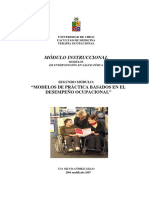 Modulo de Practica Basados en El Desempeno Ocupacional