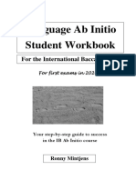 Language Ab Initio Student Workbook: For The International Baccalaureate