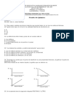 Prueba de Quimica: Pruebas Periodicas Tipo Icfes