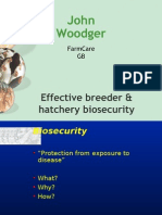 Breeder Hatchery Bio Security
