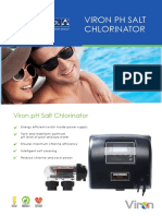 Viron pH Salt Chlorinator Maintains Optimum pH Level