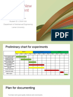 Starting A New Experiment: Nafiz Ahmed Badhan Student ID: L20461393 Department of Mechanical Engineering Lamar University