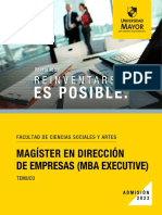 MBA - U Mayor - Brochure