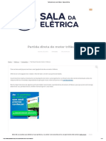 Partida Direta de Motor Trifásico - Sala Da Elétrica