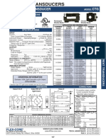 DC Current Transducer CTG: Features / Applications