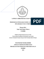 Download TUGAS AKHIIR Produksi Dan Pemasaran Sosis Ayam Dengan an Pasta Wortel by tulus SN63894687 doc pdf