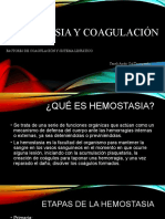 Hemostasia y Coagulación