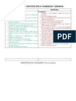 Charte Du Groupe Delf Amberieu (2300033) : Obligations Interdictions