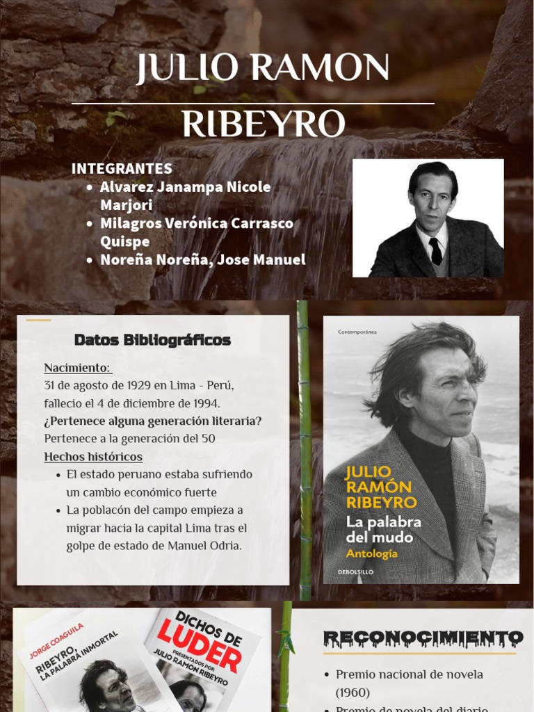 Julio Ramón Ribeyro: Vida y Obras | PDF