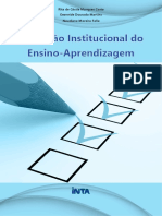 Avaliação Institucional Do Ensino-Aprendizagem