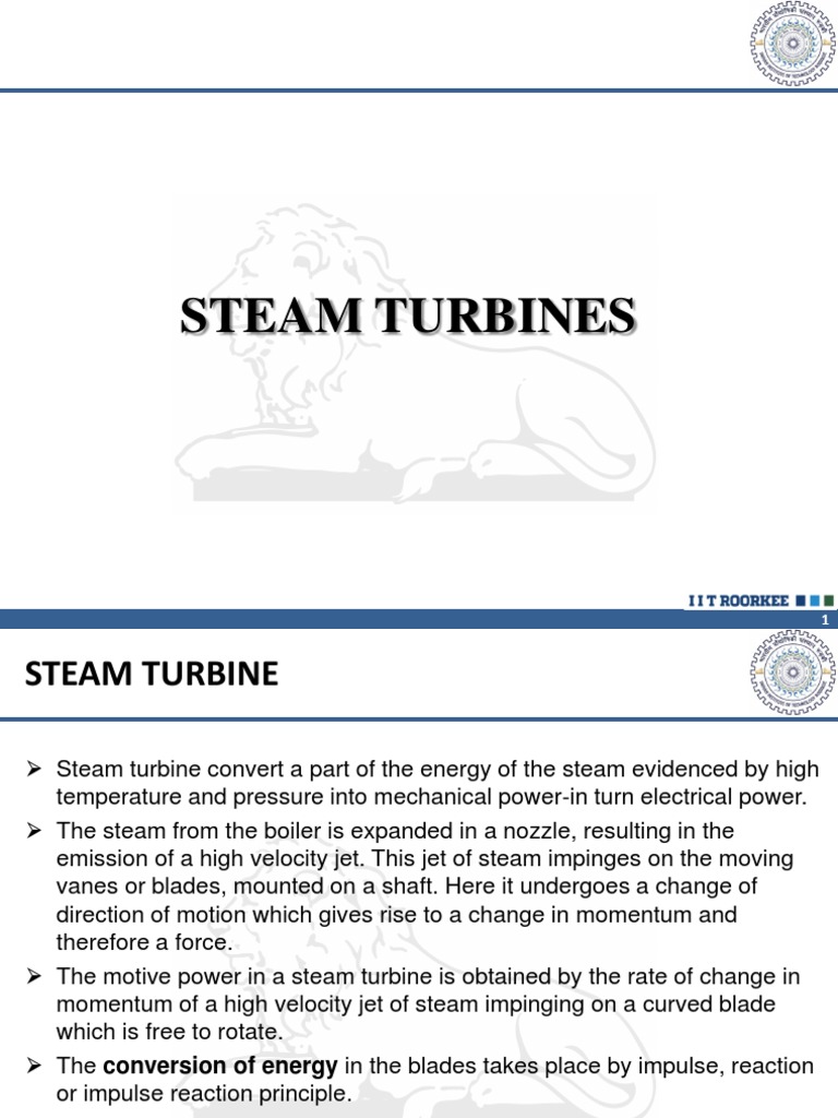 Steam Turbine Overview and Applications | PDF | Turbine | Mechanical ...