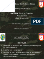 Instrução de Nós e Amarrações