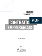 TOMAZETTE, Marlon. Contratos Empresariais - 2023