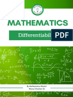 Mathematics Mathematics: Differentiability Differentiability
