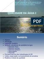 Qualidade Da Água I: Fundação Universidade Federal de Mato Grosso Do Sul