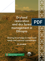 Dryland Restoration and Dry Forest Management in Ethiopia: A Review