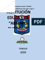 Institución Educativa "Alberto Turpaud": "Mi Proyecto de Vida"