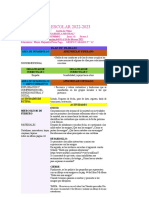 CICLO ESCOLAR 2022-2023: Plan de Trabajo