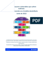 Personas Mayores Vulnerables Que Sufren Maltrato: Guía de Intervención en El Ámbito Domiciliario Junio de 2022