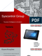 Tablets industriais Syscontrol