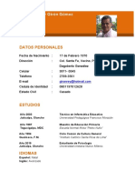 Héctor Reniery Girón Gómez: Datos Personales