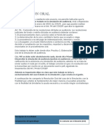 Resolución Oral Del Caso Tratado en La Simulación de Audiencia