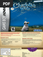 Charlottes Web - Manual - GBA