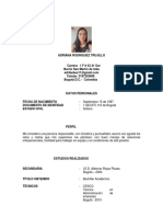 Perfil laboral de Adriana Rodríguez Trujillo con experiencia en atención al cliente, administración y secretariado