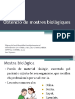 Obtenció de Mostres Biològiques