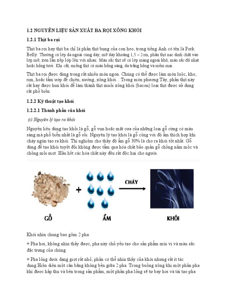 1.2 Thịt ba rọi xông khói | PDF