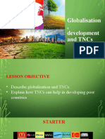 Globalization, TNCs & Development