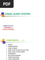 Email Alert System PDF