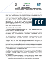 Concurso UEMA para Professor Departamento Letras