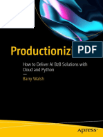 Apress Productionizing AI How To Deliver AI B2B Solutions With Cloud and Python 1484288165