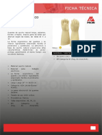 Guante Dielectrico Clase 0 1000V - Regeltex - Proin