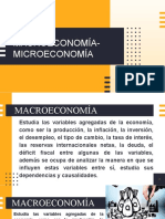 Macroeconomía Microeconomía