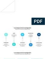 Azul y Blanco Diagrama de Proceso Paso A Paso Presentación