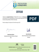 Autenticidade Do Documento: Avamec - Mec.gov - Br/#/curso/verificar-Autenticidade-Documento-Conclusao