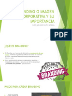 Branding O Imagen Corporativa Y Su Importancia: Ruben Alexander Muñoz Arteaga