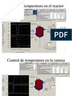 Control de Temperatura en El Reactor: 1.5 ºC 10 Min