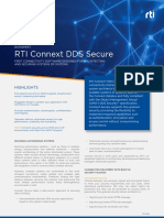 Rti Datasheet Connext Dds Secure
