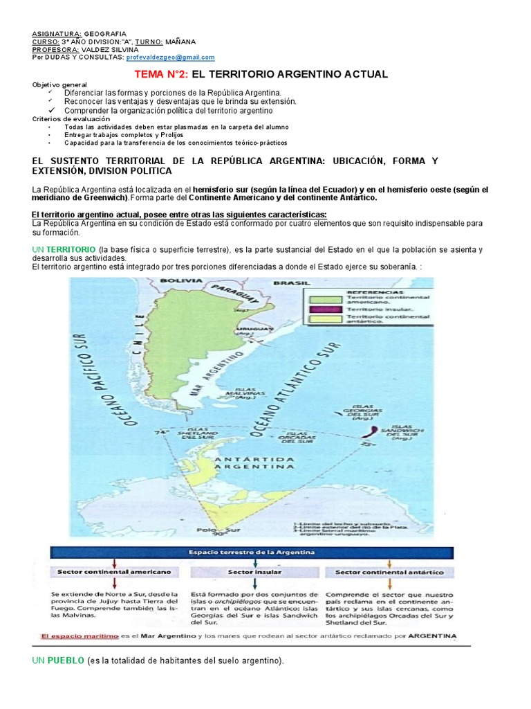 3º Año A-T.m-Geografia-T.p Nº2 | PDF | Separación de poderes | Gobierno