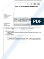 NBR 9077 - 2001 - Saídas de Emergência em Edifícios