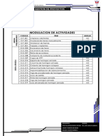 Modulacion de Actividades