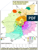 Zonal Boundary Map With Village Name