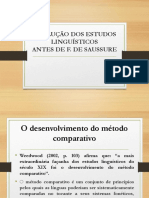 2 Alguns Aspectos Na Evoluo Dos Estudos Lingusticos