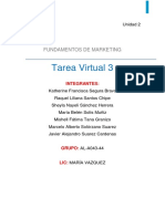 Tarea Virtual 3: Fundamentos de Marketing