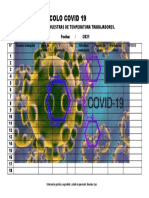 Protocolo Covid 19: Toma de Muestras de Temperatura Trabajadores. Fecha: / /2021