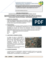 Sub Gerencia de Infraestructura Y Desarrollo Urbano Rural: Residente de Obra: Arq. Mario Moreno Hurtado